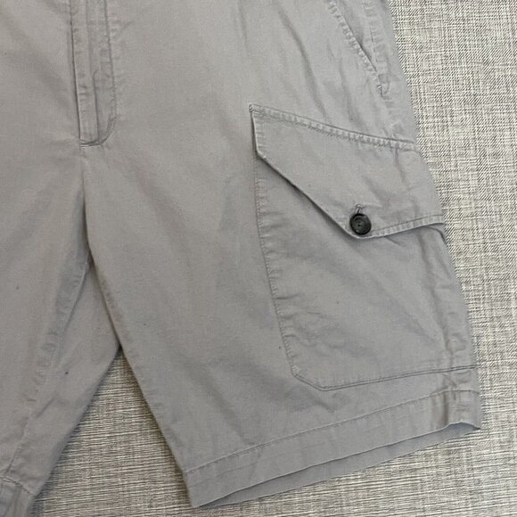 Michael Kors Shorts Mens 36 Gray Flat Front Cargo Utility Pockets Casual - Picture 2 of 12